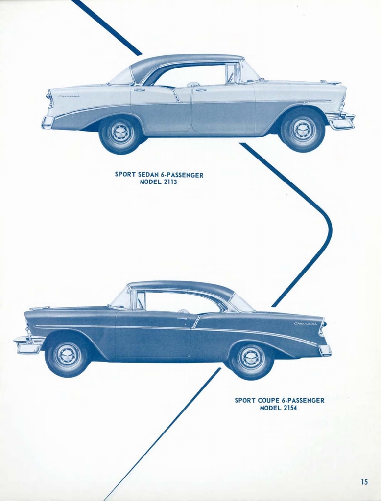 1956 Chevrolet Engineering Features Brochure Page 7